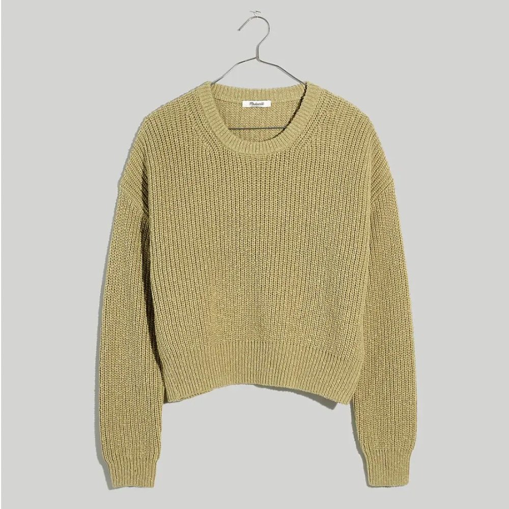 MADEWELL Textural-Knit Pullover Sweater XL